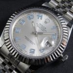 Clone Swiss ETA2836 Rolex Datejust II Blue Arabic Watch
